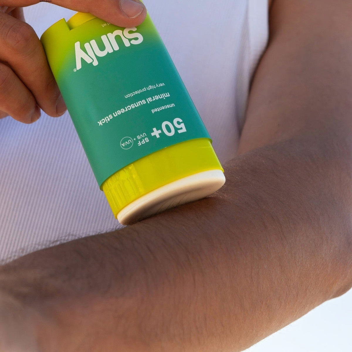Attitude  Sunly Unscented Mineral Sunscreen Stick SPF50