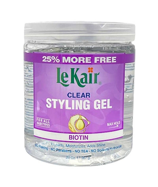 LeKair Biotin Clear Styling Gel