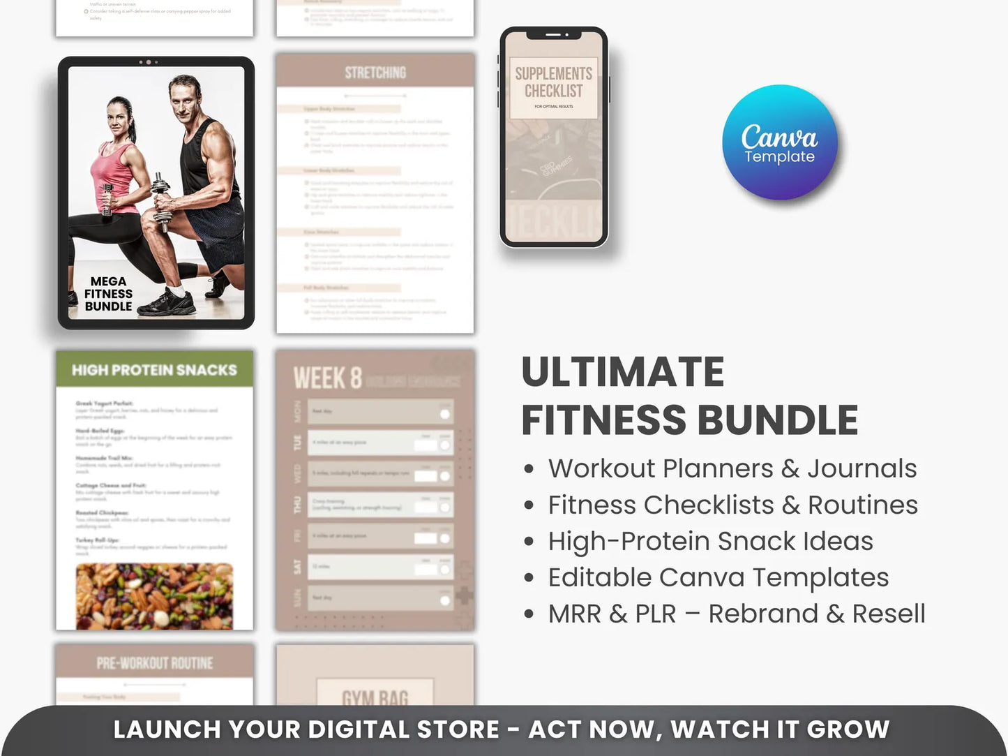 Weekly Fitness Planner